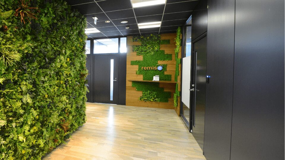 入退室管理システムのあるオフィス